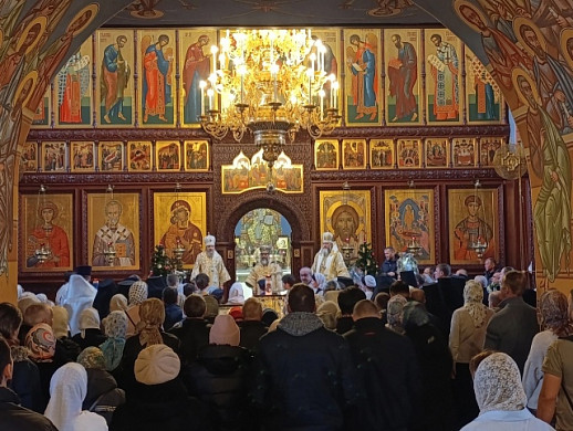 Александр Кузьмичев поздравил митрополита Иосифа с Днём Тезоименитства